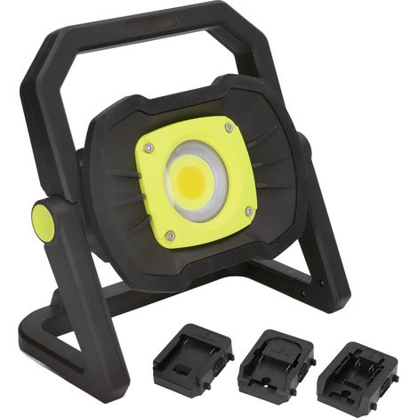 COB-Arbeitsleuchte mit einstellbarer Helligkeit und Winkel, faltbar, tragbar, wiederaufladbar und multifunktional.