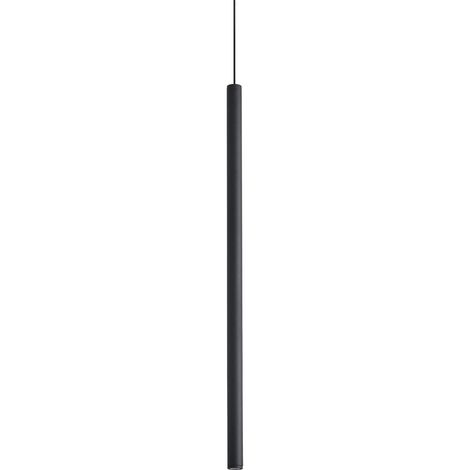 Ideal Lux Sospensione Look 1 luce LED integrato nero vetro metallo