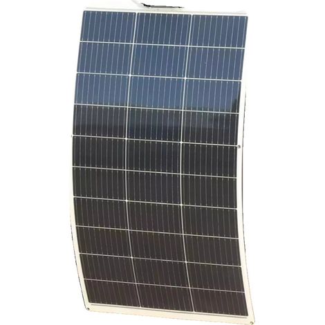 Panneau Solaire, Monocristallin, Étanche, 130w 1000x550mm (1/2)