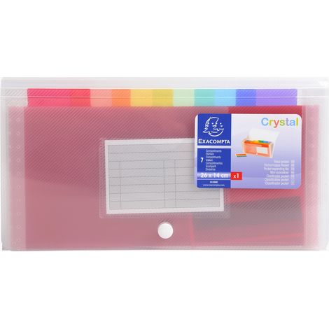 Exacompta 55398E divisore Colori assortiti Polipropilene (PP) (1/3)