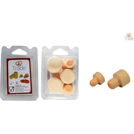 TAPPO FUNGO SINTETICO D 19 MM 5 PEZZI