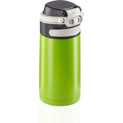 Mug de voyage Leifheit 03249 350 ml Noir, Vert Acier inoxydable (1/5)
