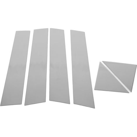 Satz mit 6 Chrom-Säulenleisten für Türen und Fenster, Edelstahl 304, kompatibles Autozubehör für Chrysler 300/300C 2005-2010 (1/5)