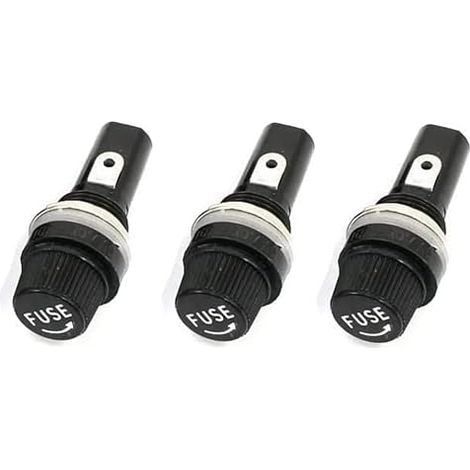 Porte-fusibles pour fusibles en verre et en céramique, 5x20 mm (1/5)