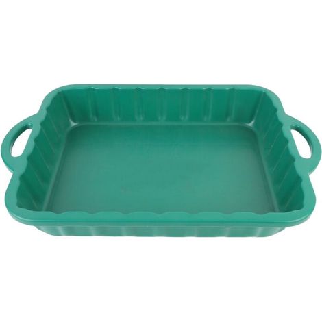 Bandeja de drenaje de aceite de automóvil, colector grande de plástico para el cambio de motor (1/4)