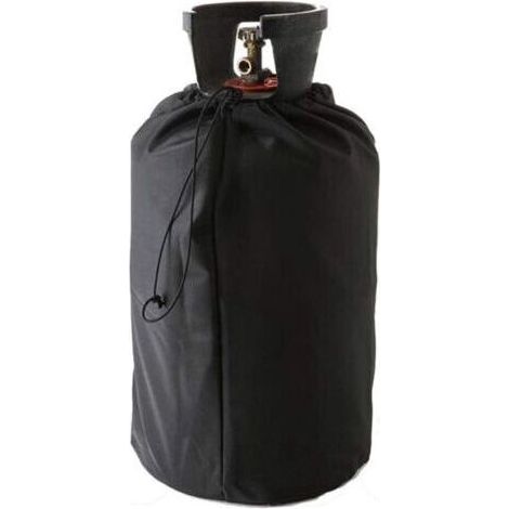 Coperchio per una bombola di gas propano, copertura per la bombola del gas 210D con coulisse regolabile, borsa Oxford impermeabile, antivento e resistente ai raggi UV per bombole di gas (1/5)