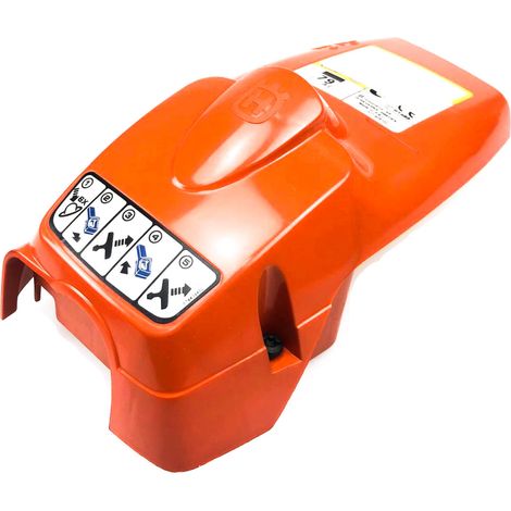 Couvercle de cylindre Husqvarna 120 Mark II 235 236 240 cpl. Original (1/2)