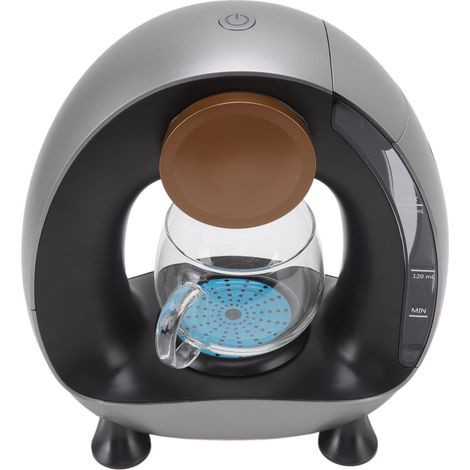 Cafetière à filtre à extraction à température constante, mini silencieuse, avec réservoir d'eau de 240 ml, idéale pour le café et le thé (110-120 V US). (1/5)