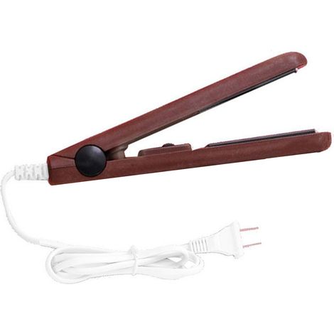Fer à Lisser Professionnel Portable Chauffage Rapide Lisseur Boucleur Outil Coiffure Café (1/5)