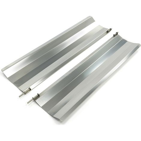 Set de couvertures latérales pour Doner Kebab 4 brûleurs (2pcs) - Maxima