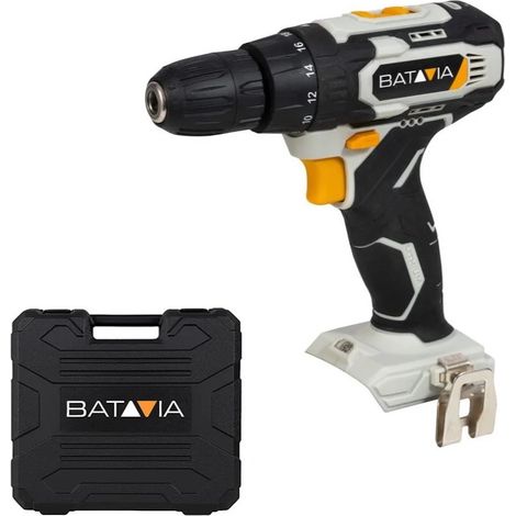 BATAVIA Perceuse visseuse sans fil 18V - Maxxpack - 2 vitesses - 18 positions de couple (1/5)