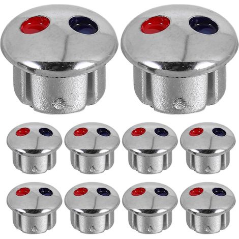 Cache-Trou pour Robinet Indicateurs Eau Chaude/Froide (1/5)