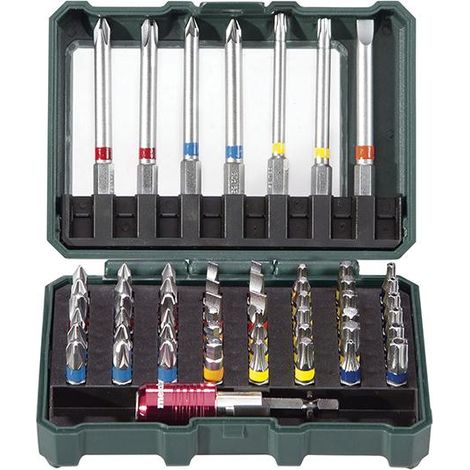 Metabo 56 Piece Screwdriver Bit Set