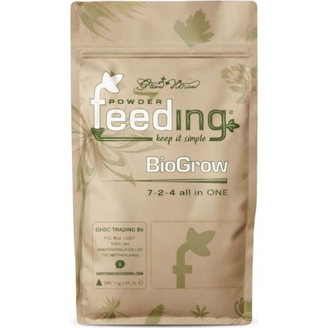 Green House Feeding Bio Grow 2,5 kg – Dünger für gesunde Wachstumsphasen (1/5)
