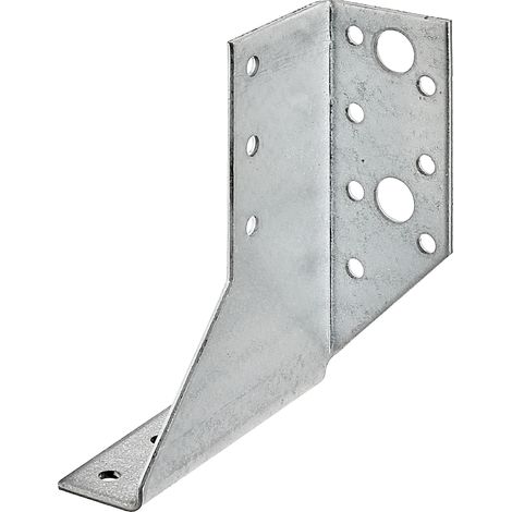 Support en U type A avec ailes extérieures à droite 30 x 100 mm – acier galvanisé sendzimir – Marque Alberts (1/2)