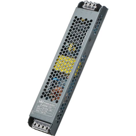Adattatore di alimentazione ultrasottile per strisce LED, trasformatore da AC190V-240V a DC12V 33A 400W, convertitore di potenza switching per interni
