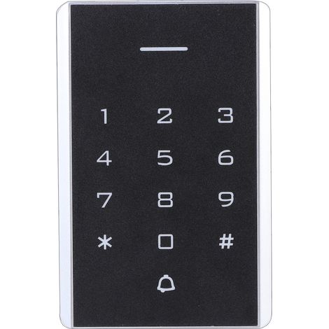 Integrierte Zutrittskontrolle, Magnetkarte, Passwort-Tastatur, Türschloss, 12–24 V DC (1/5)