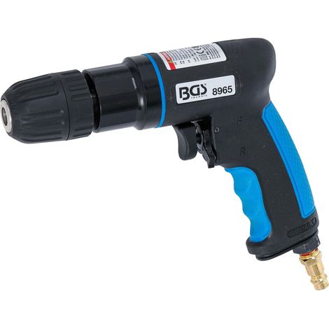 BGS  Taladro  neumático  con  portabrocas  de  sujeción  rápida  de  10  mm  -  8965