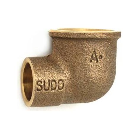 GOMITO BRONZO FF A SALDARE Misura: 1/2 x 12