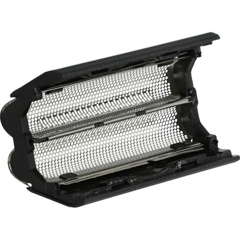 Film Protettivo Doppio per Rasoi Elettrici, Compatibile con Braun Serie 4/5, Incluso Cornice, Colore Argento/Grigio Scuro-Prodotto compatibile (1/2)