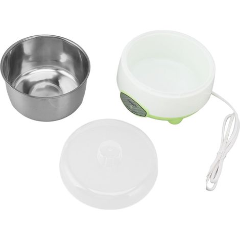 Yaourtière, Yaourtière Grecque avec Pot Intérieur en Acier Inoxydable Yaourtière Automatique pour Maison Yaourtière Biologique Fromagerie Fruit Vin Maker (Prise UE 220V) (1/5)