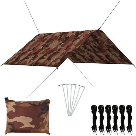 Lona de exterior camuflaje 3x2,85 m