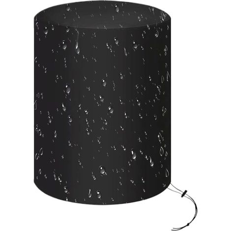 Pit Covers Round Grill Accessories Drawstring Secure Fit