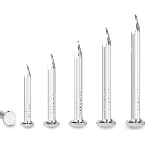 Steel Nails, Woodworking Nails, Masonry Nails Carbon Steel Nails for Boards Universal Use Indoor Outdoor (1/5)