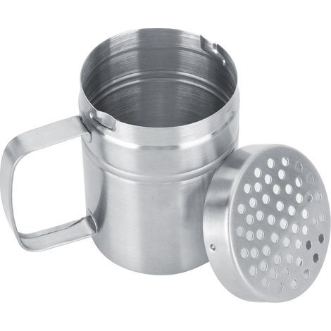 Barattolo per condimenti in acciaio inox, per la cucina di casa, per spezie, pepe, sale, bottiglia per condimenti (1/5)