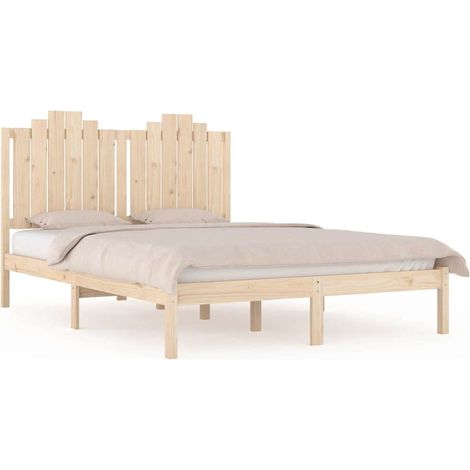 Maison Exclusive - Estructura de cama doble sin colchón madera ma (1/5)
