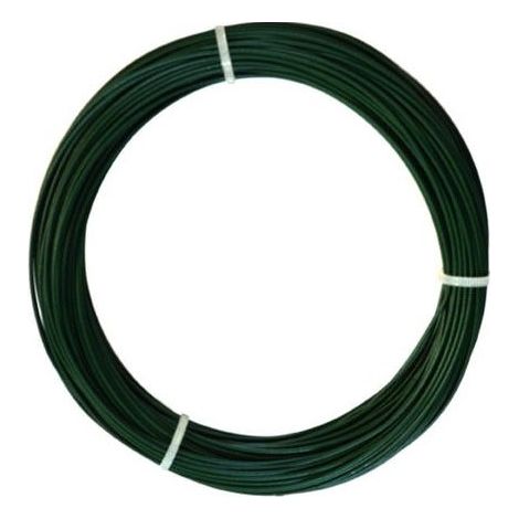 Rollo alambre plast wire verde Nortene
