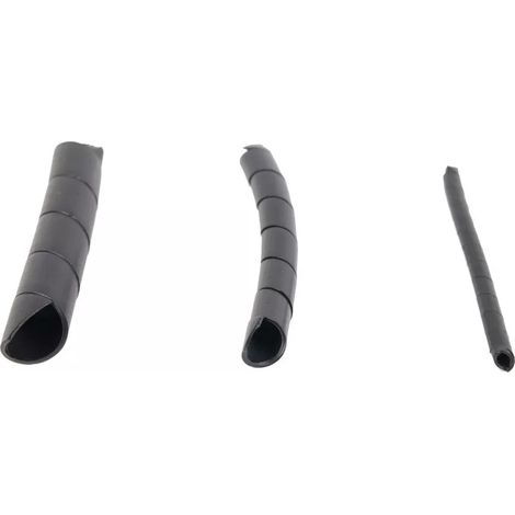 Cinta Helicoidal Organizadora de Cables 4 mm rollo 10m: flexible, resistente y fácil de instalar