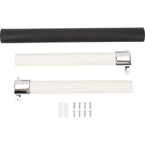 Haltestange für Moskitonetztür von Wohnmobilen – verstellbar 54,5–81 cm, schwarzes ABS, universell (1/5)