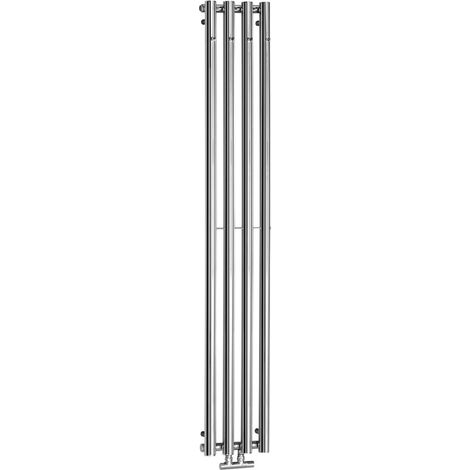 Sapho Calefacción - Elemento calefactor Pilon, 27x180 cm, cromo IZ120T (1/5)