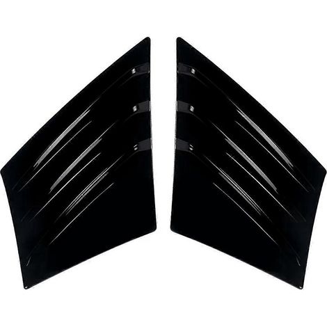 Kit carrosserie avec aileron latéral de pare-chocs avant et canard d'aération (1/5)
