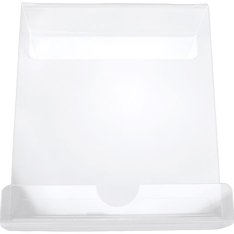 Support de tablette pour tapis roulant, vélo d'exercice, support de lecture, livre en acrylique, installation facile pour l'exercice en salle de sport, transparent (1/5)