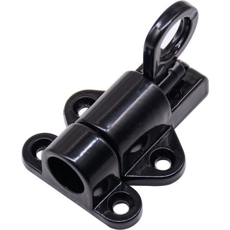 2 PCS Automatique Verrou Porte Ressort Verrou de Porte Avec 8 Vis Loquet à Ressort de Porte Automatique Alliage D'Aluminium Boulon Ressort Adapté aux Portes et Fenêtres Penderies Cour Porte Ext (1/5)