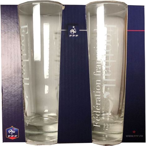 2 verres Fédération Française de Football