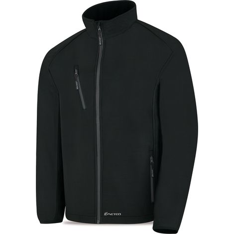Cazadora Softshell Cuarzo Negro Talla XXL MARCA