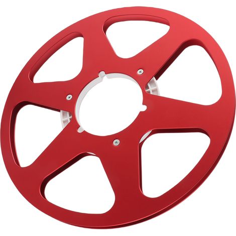 Bobine de bande vide 1/4 10,5 pouces en alliage d'aluminium, accessoire pour magnétophone, pièces pour machine d'ouverture de disque vide pour Nab (1/5)
