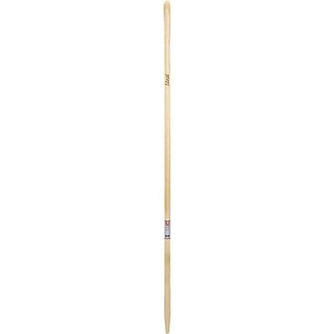 Bêche idéale, manche long, hêtre, 1750 mm, droite, poncée grossièrement