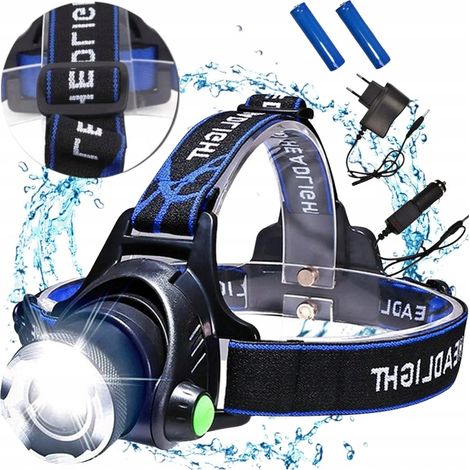 XA121 LED-Scheinwerfer Zoom CREE XML T6 Scheinwerfer Power Akku + Ladegerät (1/5)