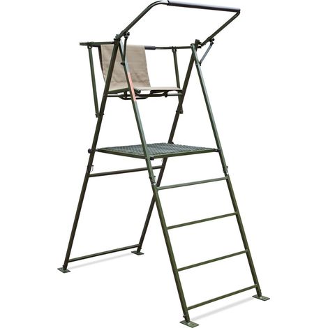 Mirador de Chasse Mirador de Battue avec Siège Assise 1,60m (1/4)