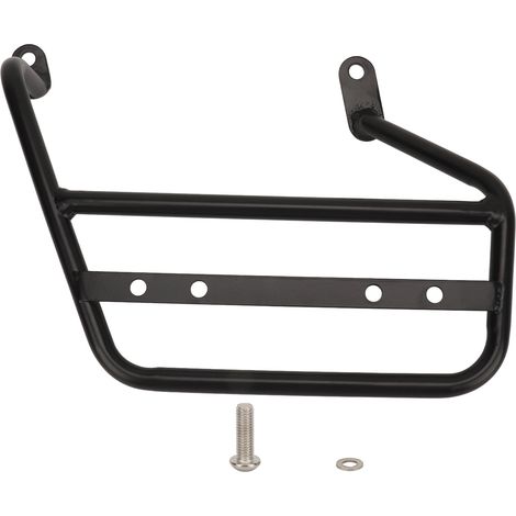 Seitlicher Gepäckträger für Motorräder, gefertigt aus 12 mm harteloxiertem Stahl, kompatibel mit CB1100 EX und CB1100 RS (2017–2023), linke Seite, Teilenummer HC592 BBZJ (1/5)
