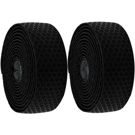 Ruban de guidon confortable, ruban anti-vibrations pour poignées de vélo avec revêtement rembourré en PU, pour une meilleure maniabilité du vélo. (1/5)
