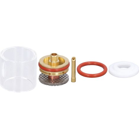 Kit d'accessoires pour torche de soudage TIG OCIM2P18GLSD32 avec buse à pince à gaz et tube en verre pour torche de soudage TIG WP-20 (1/5)