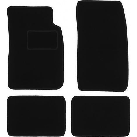 Alfombrillas de terciopelo negro para Daihatsu Feroza F300 / F310 todoterreno (1989-1998) (1/5)