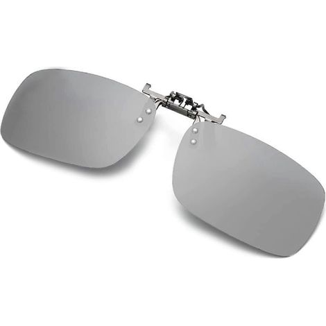 Unisex-3D-Clip-On-Brille mit polarisierten Gläsern für Erwachsene. Mit einer einzigen Brille können Sie IMAX- und RealD-3D-Filme ansehen.