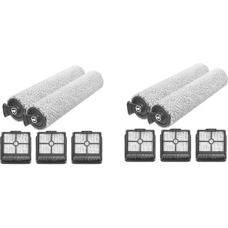 2x Walzenbürste und HEPA-Filter als Ersatz für Xiaomi Dreame H11 / H11 Max Nass- und Trockensauger (1/5)