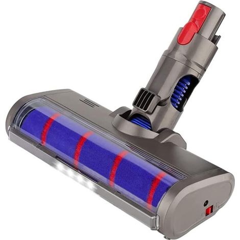 Brosse Compatible avec Aspirateur Dyson v7v8v10v11 Accessoire Tête d'aspirateur avec pour Sol Dur et Tapis (1/4)
